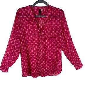 Kut from the Kloth Red Blouse
